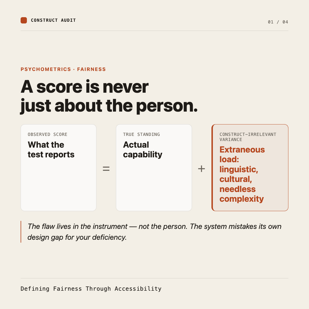 Defining Fairness Through Accessibility: The Invisible Tax of Shifting Baselines